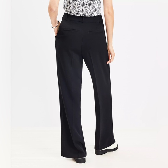 Ann Taylor LOFT Peyton Trouser Pants in Black Size 6 ✨NWT✨ - Picture 8 of 8